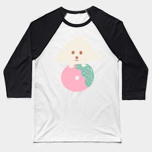 Puppy Donut Baseball T-Shirt